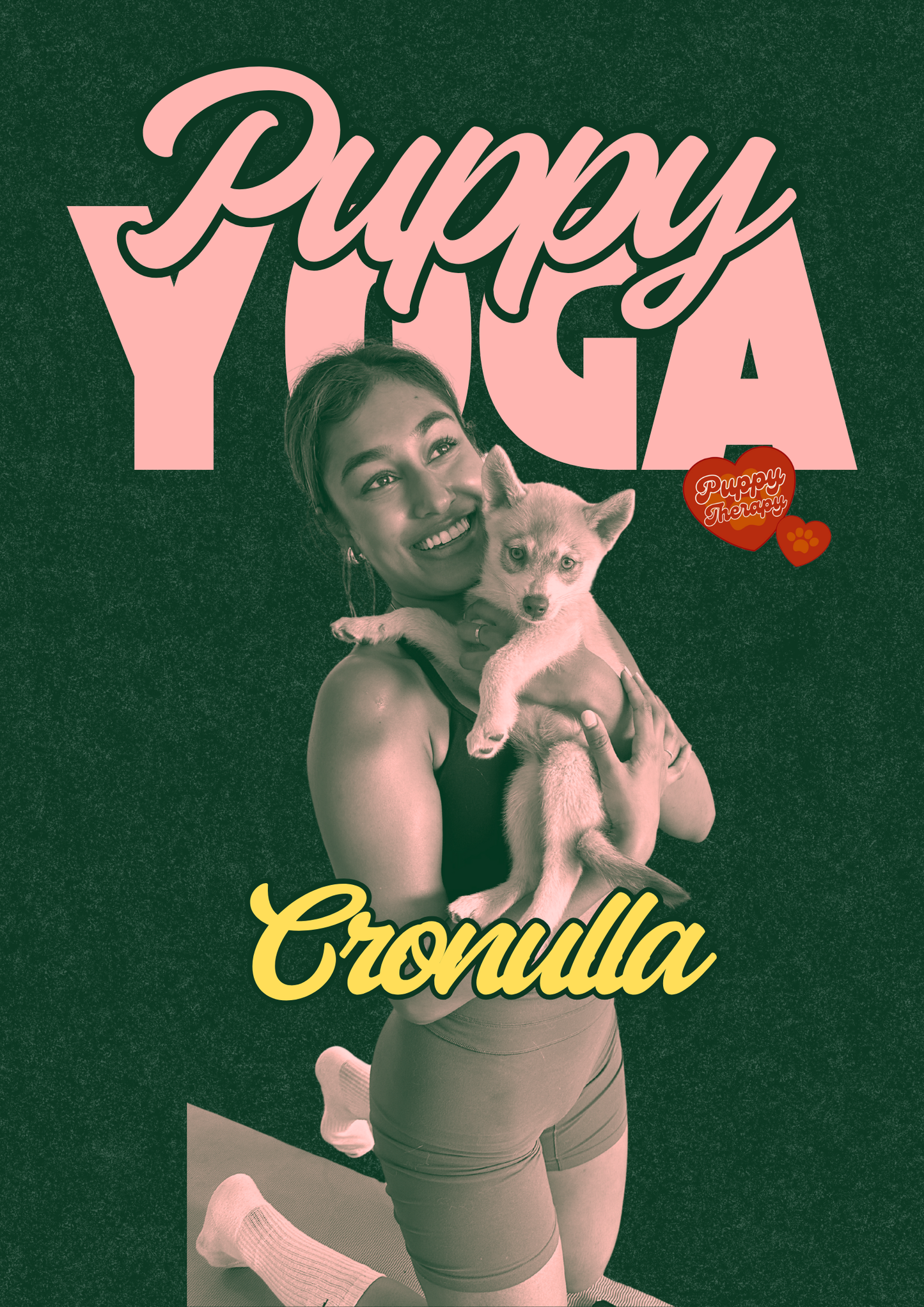 2.30PM -  21st June - Puppy Yoga CRONULLA